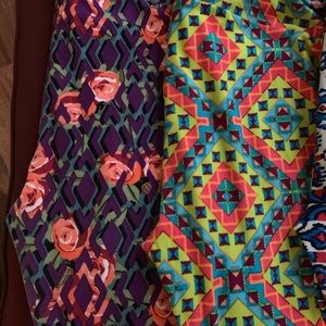 Lularoe TC Tall and Curvy leggings lot of 8